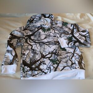 Men’s Small Snoopy Camouflage Hoodie